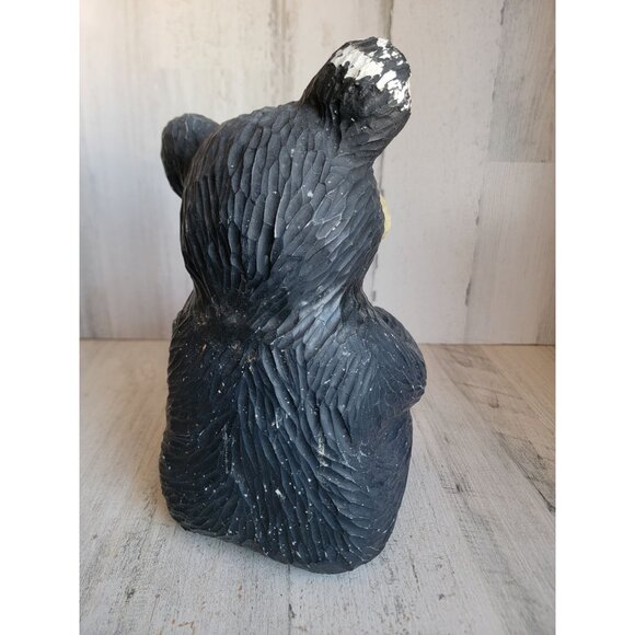 Youngs vintage black bear cub home decor woods Xmas unique - Picture 7 of 13